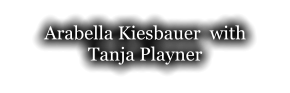 Arabella Kiesbauer  with Tanja Playner